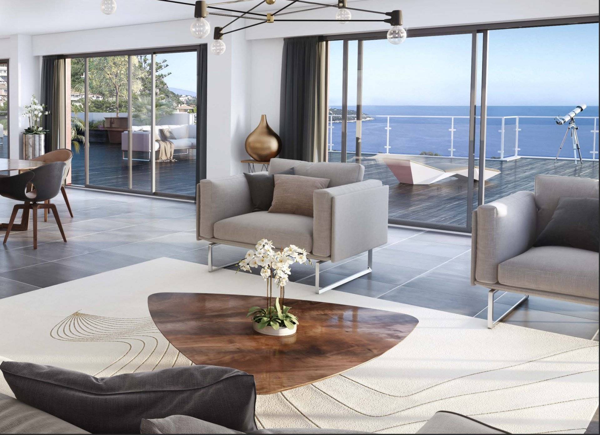 Appartement neuf avec terrasse sur le toit et piscine - RFC43310122AV