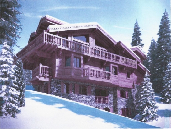Charmant chalet dans les montagnes