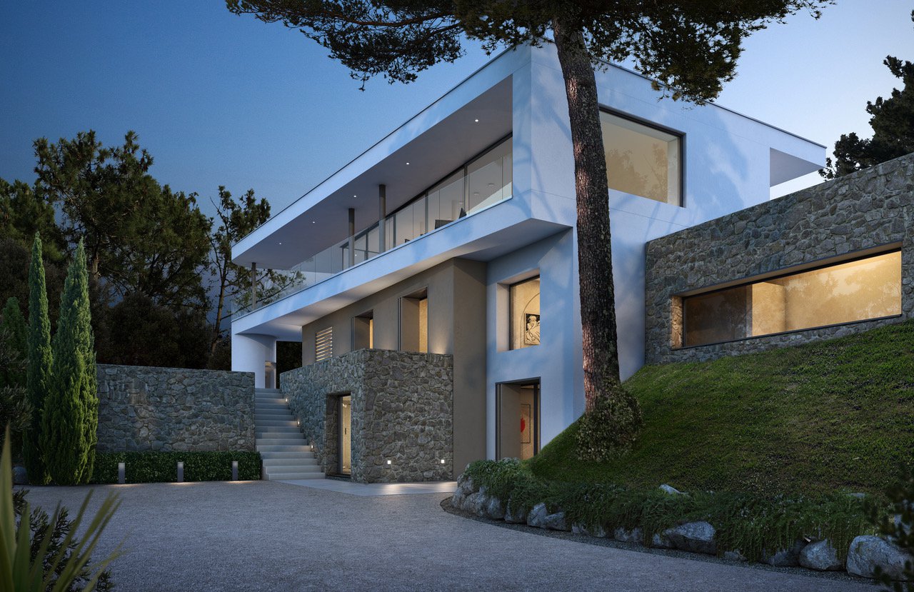 Вилла с готовым проектом строительства в районе Torraca - RFC41100218VV