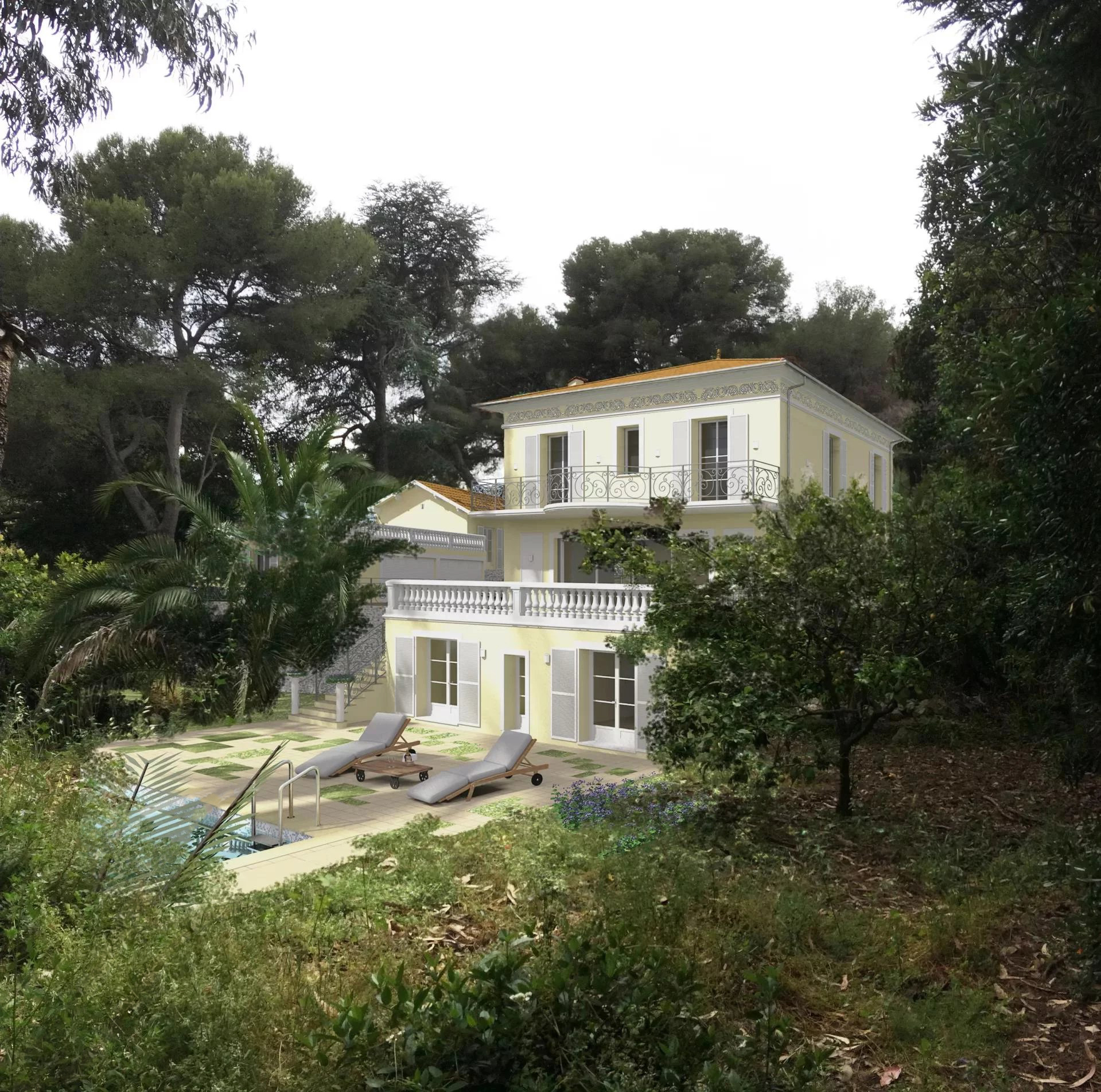 Charmante villa de 350 m2 au centre du Cap Ferrat - RFC47870823VV