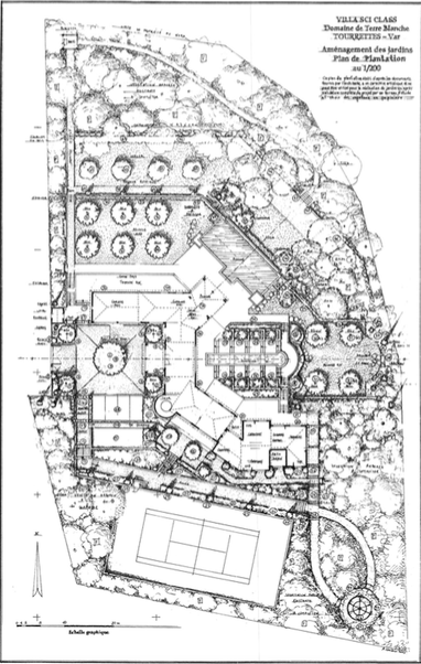 La vente dans le Domaine Privé de Terres Blanches dans le Var (Fayence) RFC30421016VV