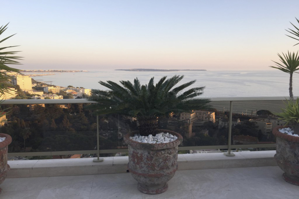 Vente superbe penthouse à Cannes