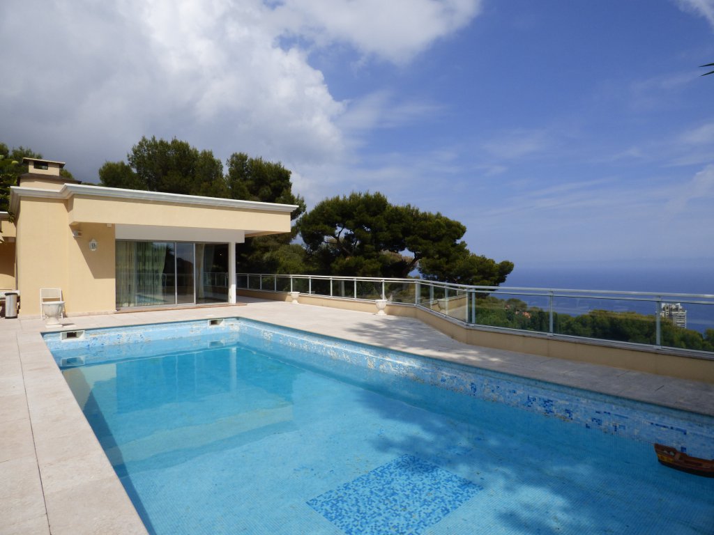 Villa moderne avec vue sur la mer et le port Hercule - RFC31800417VV