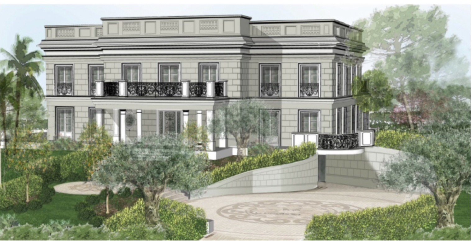 Вилла на этапе реконструкции в Кап Мартен - RFC41080218VV