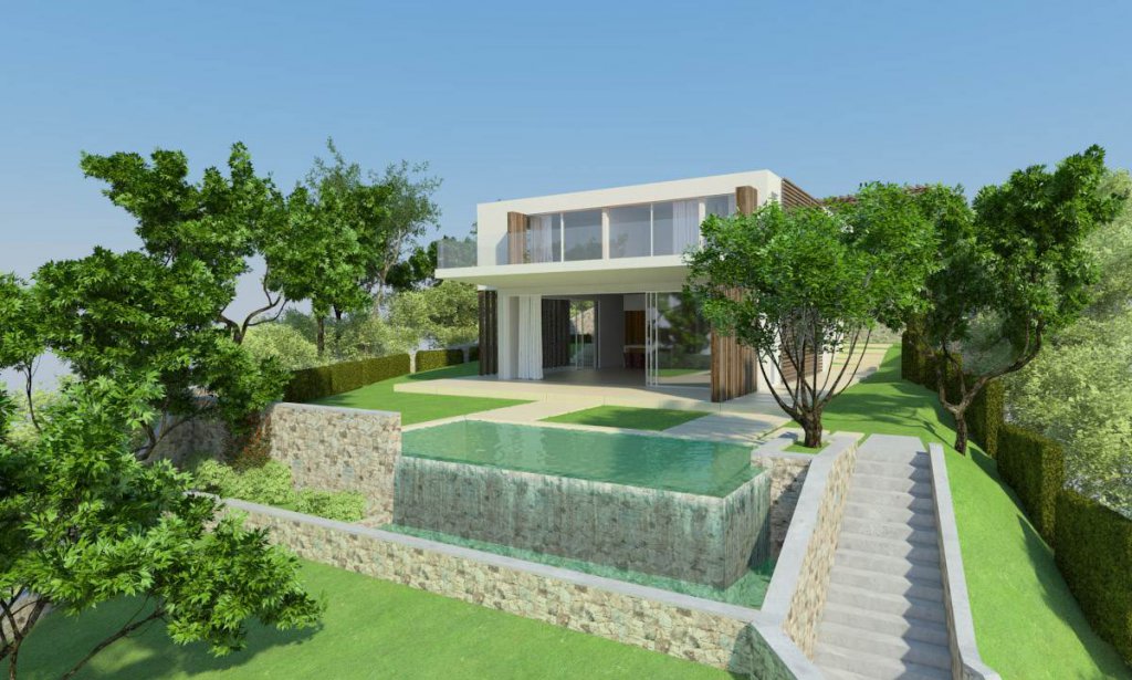 Villa moderne avec vue panoramique sur la mer - RFC31060117VV