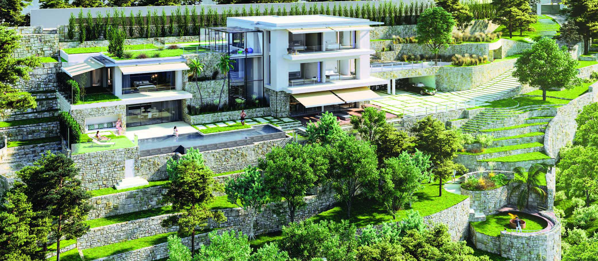 Villa La Falaise avec vue mer panoramique - RFC48431123VV